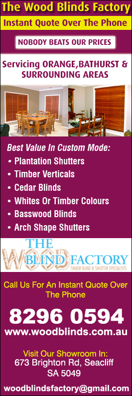 The Wood Blind Factory - Promotion