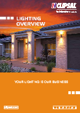 Clipsal Lighting Overview