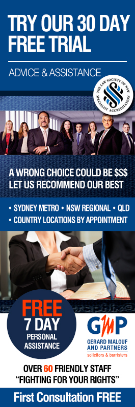 Gerard Malouf & Partners - Promotion