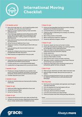International Removal Checklist