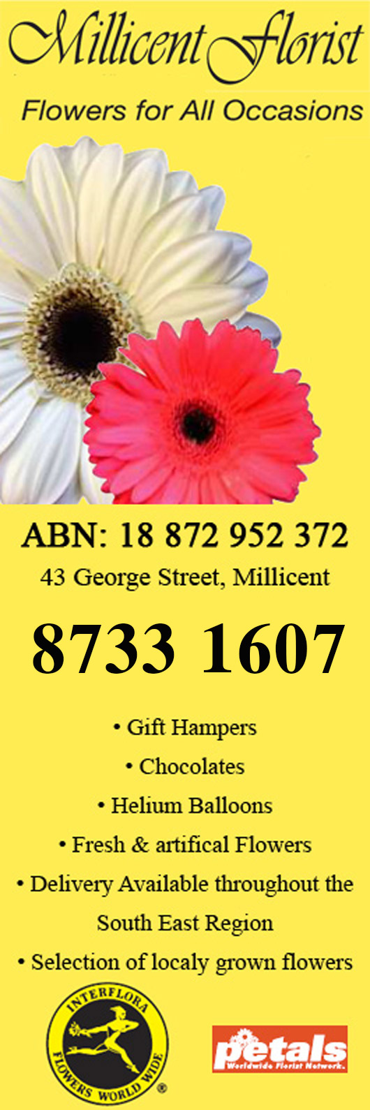 Millicent Florist - Promotion