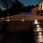 Outdoor Lighting On Decking Steps