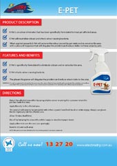 E-Pet Odour Eliminator