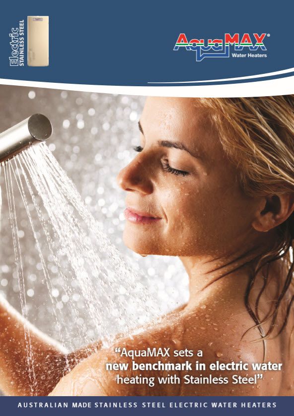 Aquamax Water Heaters Brochure