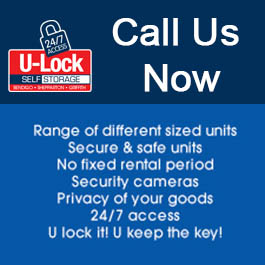 ULock Self Storage 24/7 - Promotion