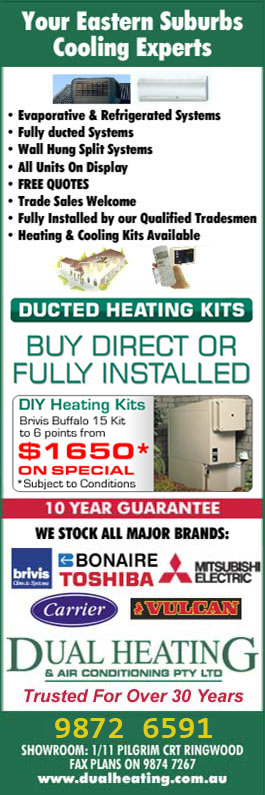 Dual Heating & Air Conditioning Pty Ltd - Promotion