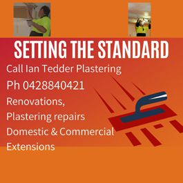Ian Tedder Plastering - Promotion
