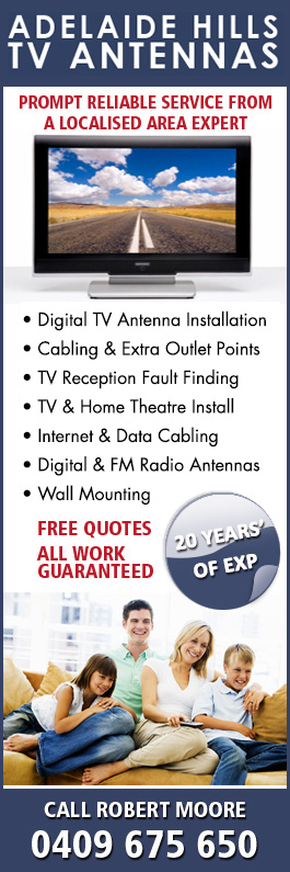 Adelaide Hills TV Antennas - Promotion