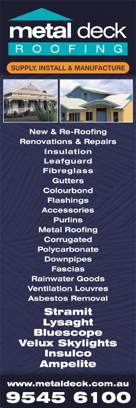 Metal Deck Roofing - Promotion