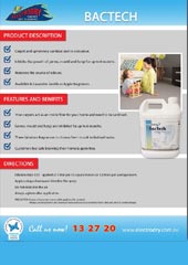 Bactech Sanitiser Info Sheet
