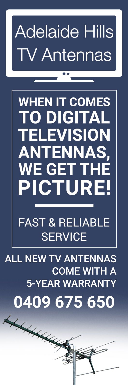 Adelaide Hills TV Antennas - Promotion