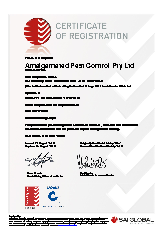 ISO 9001 certificate
