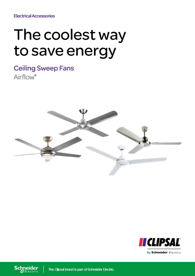 Clipsal Fans Brochure