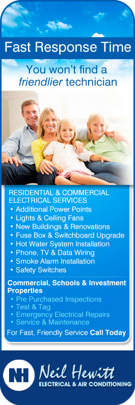 Neil Hewitt Electrical & Air Conditioning - Promotion
