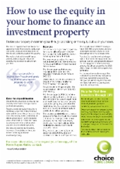 Purchasing investment property