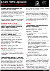 Smoke Alarm Legislation FAQs