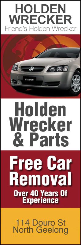 Friend's Holden Wreckers - Promotion