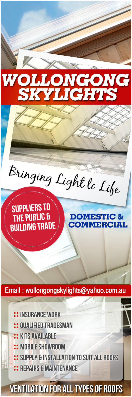Wollongong Skylights - Promotion