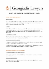 Debt Recovery