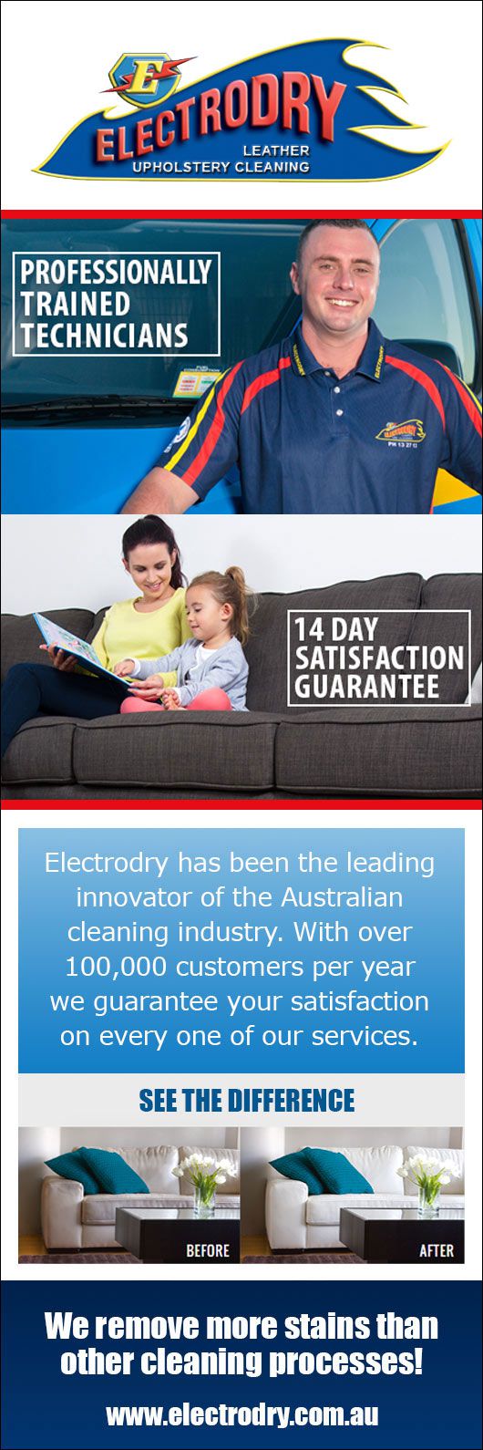 Electrodry Leather Upholstery Cleaning - Promotion