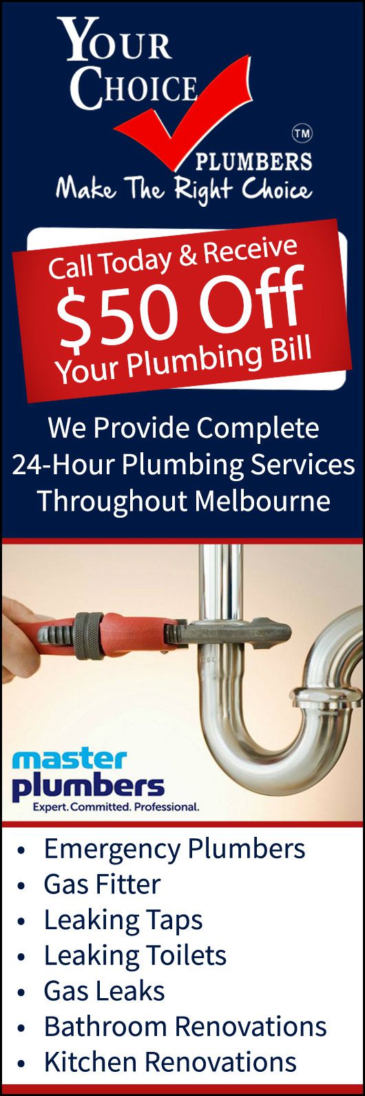 Your Choice Plumbers - Promotion