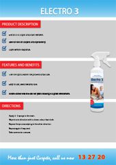 Electro 3 Spot and Stain Remover