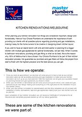 Kitchen Renovations Melbourne