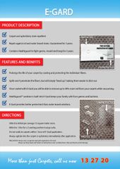 E-Gard Carpet Protection