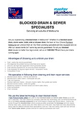 Blocked Drains